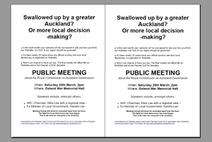 Public Meeting Flyer